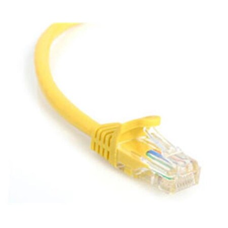 Ezgeneration 10 ft Yellow Snagless Category 5e- 350 MHz- UTP Patch Cable EZ523998